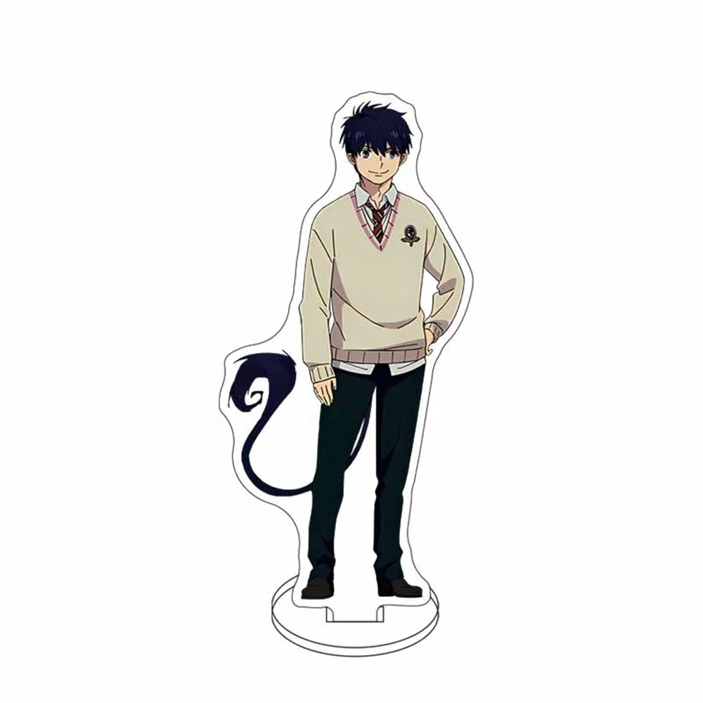 15CM Charm Anime Blue Exorcist Acryl Stand Model Cosplay Karakters Ornament Accessoires Goederen Collectie Gifts15CM