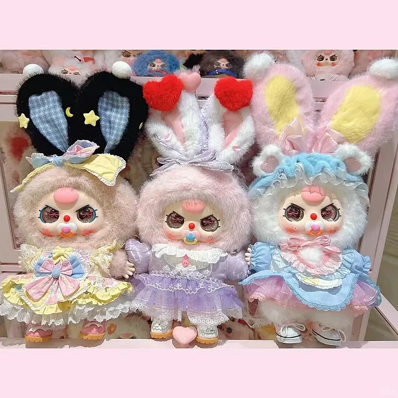 

Genuine Baby Three 400% Lolita'S Dream Series Vinyl Face Blind Box Doll Mystery Box Cute Soft Rabbit Girl Trendy Toy Cure Gift