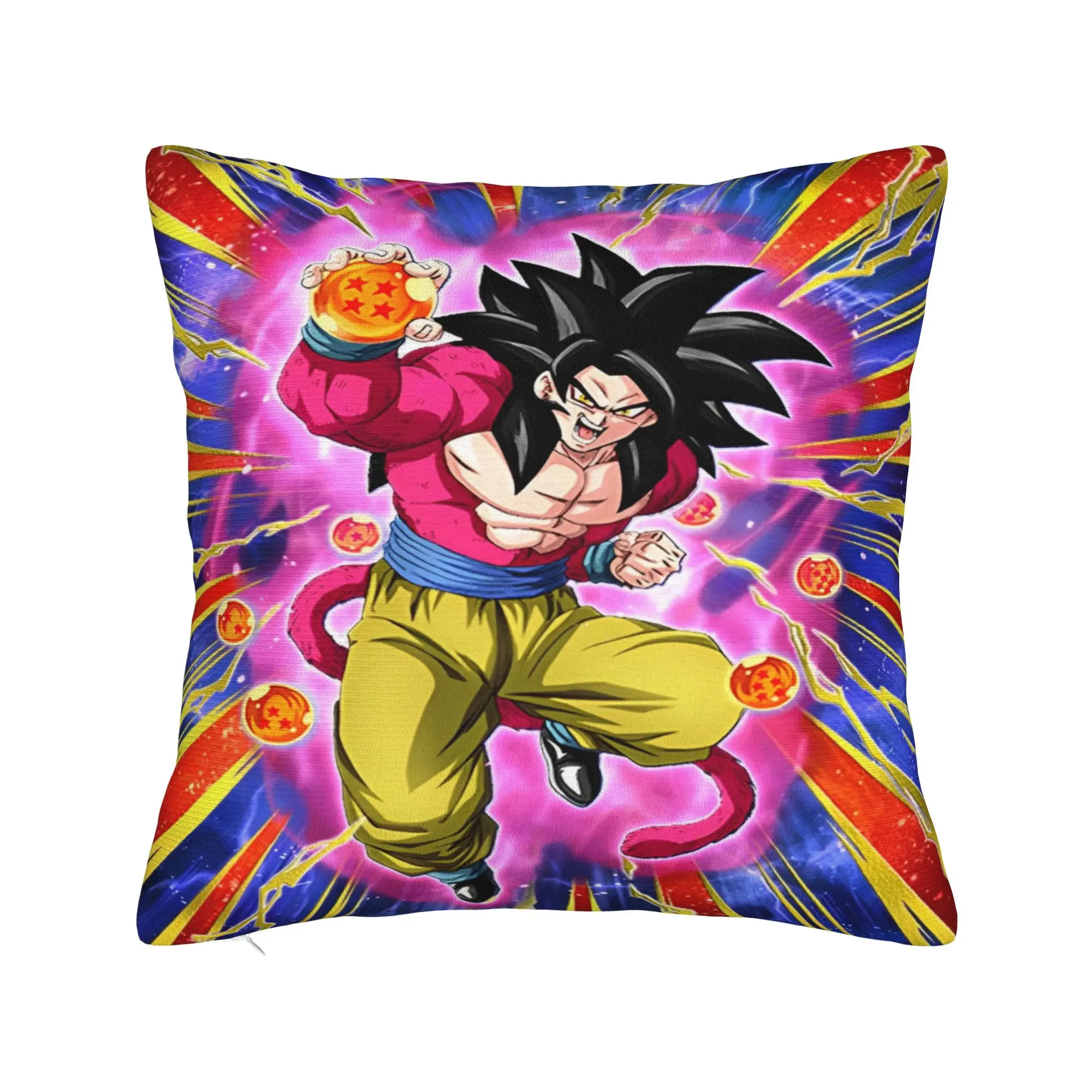 Pillow Case Anime D-Dragons B-Balls (22) Design  Pillow Cover For Sofa Bedroom Home Decor Funny Pillowcases