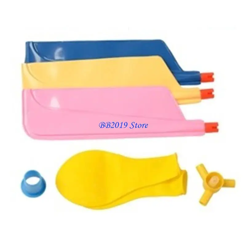 Q0KB Colorful Fun  Balloon Helicopters  for Children's Day Gift   Color  Random