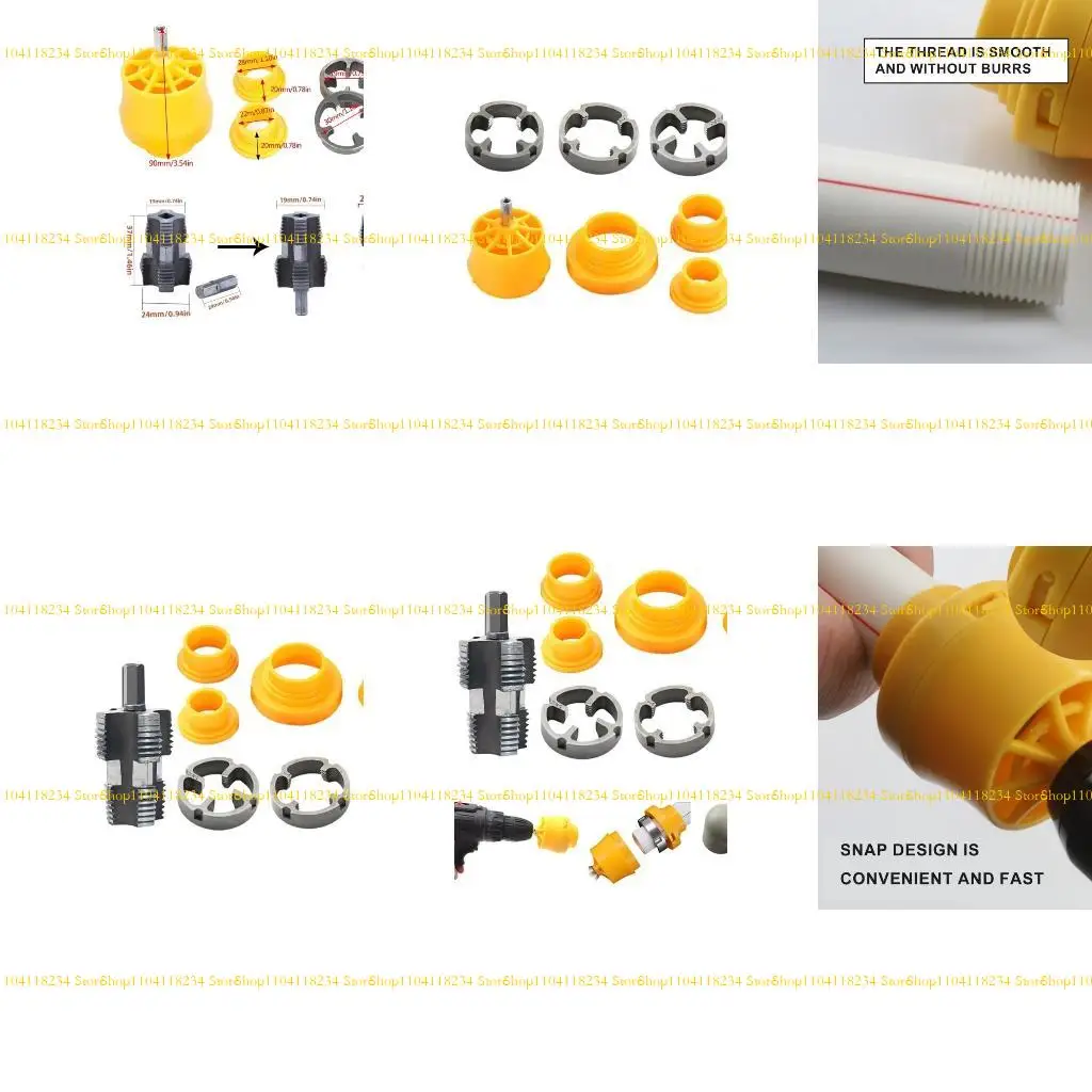 

P9FB Efficient Electric Drill PVC Pipe Threader for Efficient Home Use Repair Tasks