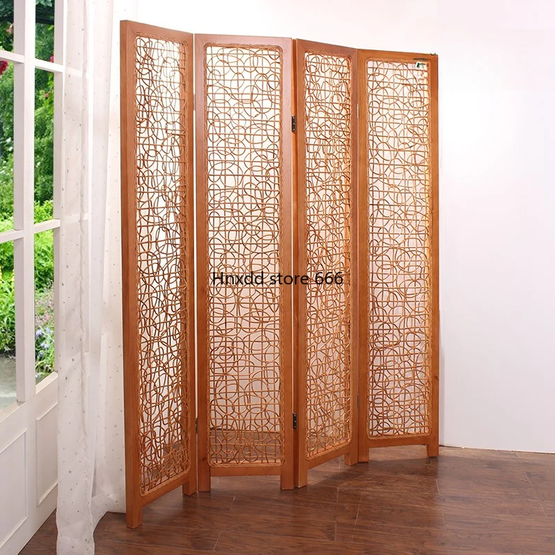 Natural South East Asia Rattan Furniture Rattan Folding Screen Fashion Rattan Wood Screen