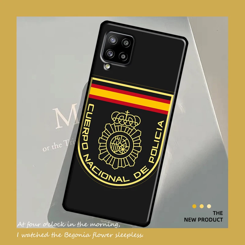 Spain National Police Logo Case For Samsung Galaxy A54 A34 A21S A12 A22 A32 A52 A72 A13 A33 A53 A73 A51 A71 A14 Cover