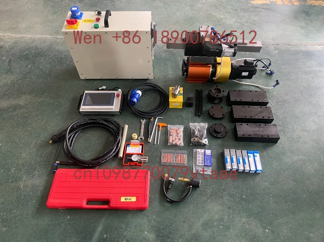 3 in 1 Automatic Turning & Welding & Threading Machine  Fully Automatic Portable Journal Lathe