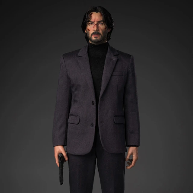 Topo Tp008 1 6 Scale Male Soldier Kill God Keanu Reeves John Wick Clothes Suit Model Fit 12 Action Figures Body Dolls For Fans Military Action Figures AliExpress