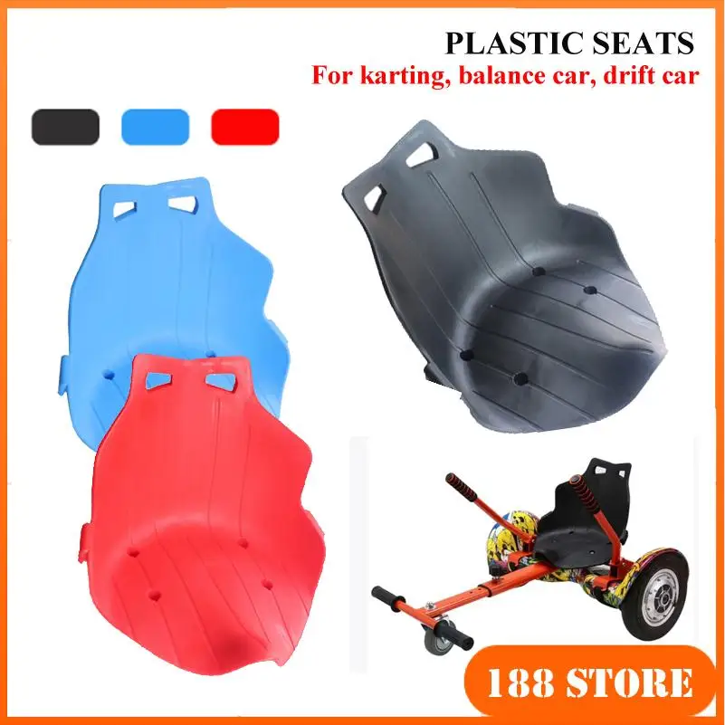 

Diy Plastic Seat For Children Kart Hoverboard Seat Cushion Compatible with for Hoverkart Replacement Parts Modified Accessories