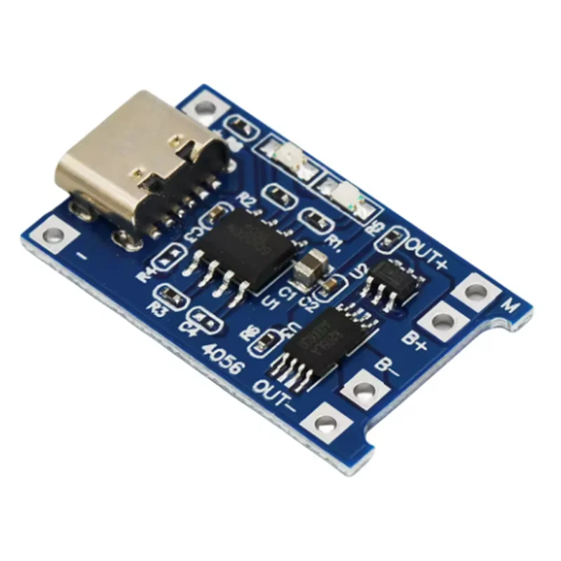 5Pcs/10Pcs TP4056 5V 1A Type-c USB 18650 보호 기능이 있는 리튬 배터리 충전 보드 충전기 모듈 이중 기능 1A 리튬 이온