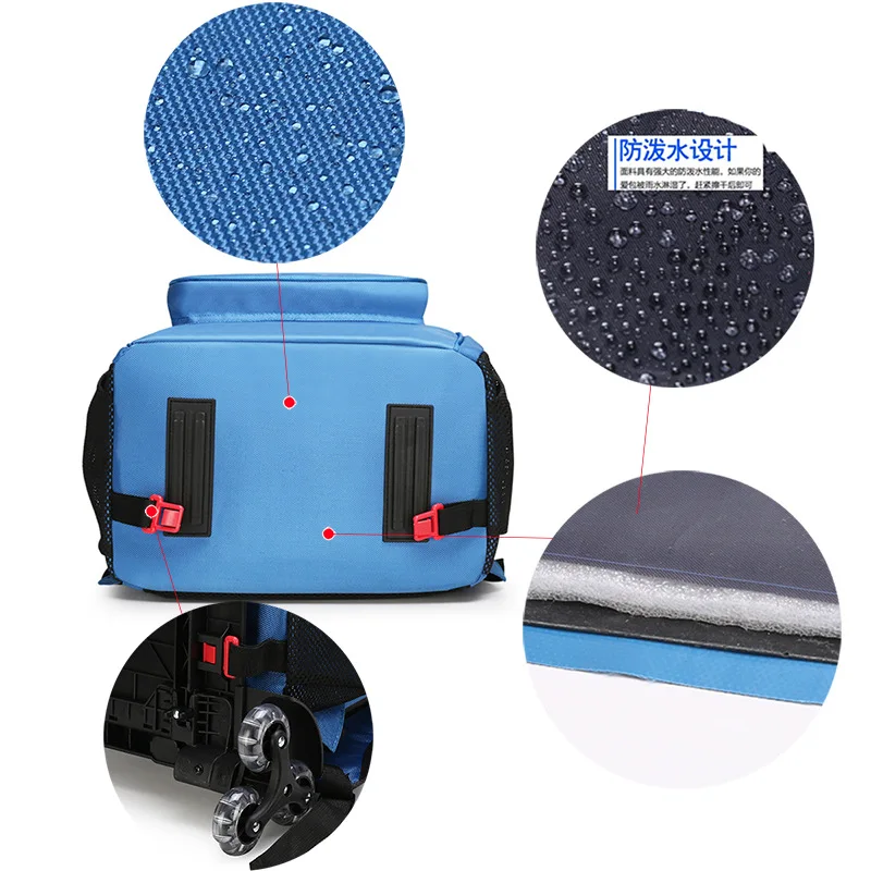 Zaino di pronto soccorso borsa di immagazzinaggio medica vuota zaino rosso per Kit di pronto soccorso Pack emergenza escursionismo zaino in spalla campeggio auto da viaggio
