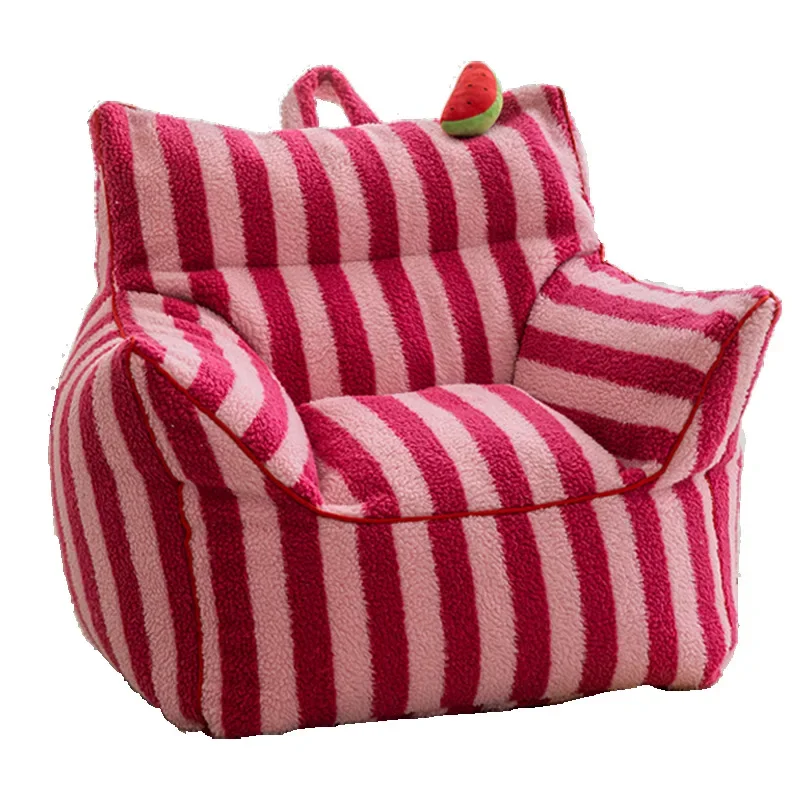 Dopamine striped sofa, study lying balcony creative sofa