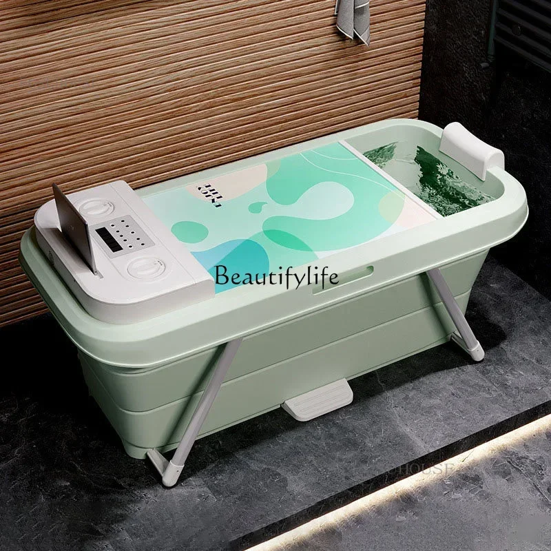 

Free Installation Intelligent Bathtubs Folding Adult Sauna Spa Sweat Steaming Bath Barrel Portable School Dormitory Bath Tubs