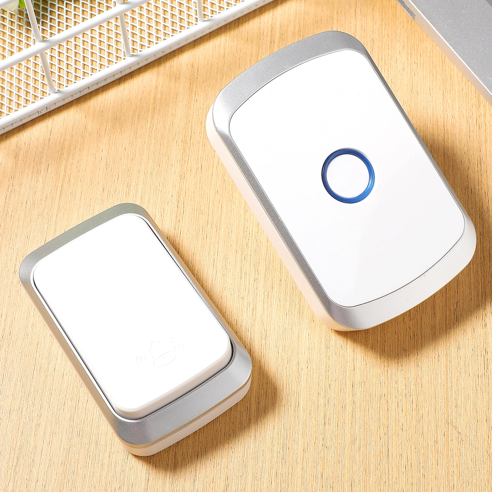 

Electronic Gate Wireless Door Bell Elder Doorbell Metal Cordless Doorbells for Home