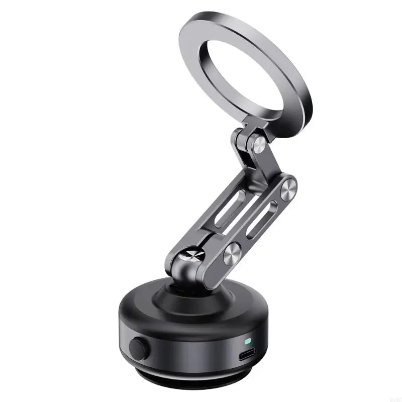 

Electric Vacuum Suction Phone Holder Adjustable Foldable Car Mount Rack