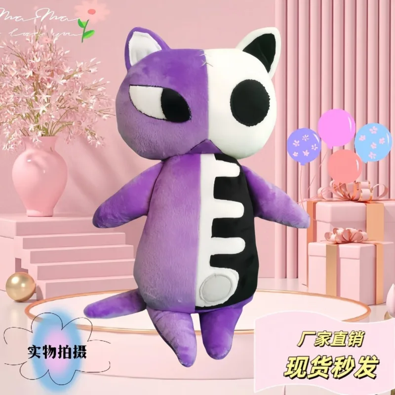 

Cartoon Panty & Stocking With Garterbelt Honekoneko Bone Cat Cute Soft Plush Toy Child Birthday Gift COS Ornament