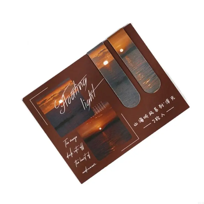 เครื่องหมายสมุดแม่เหล็ก Chinoiserie บุ๊กมาร์กรูปแบบวรรณกรรม