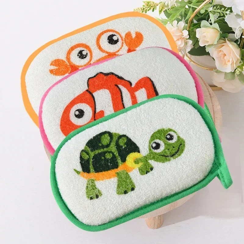 

Cute Baby Bath Sponge Kids Children Toddlers Newborns Adults Cleaning Brush Towel Soft Inirritative Bath Foam Shower Sponge