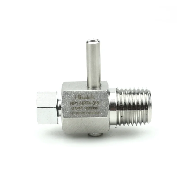 

Swagelok Type Hikelok High Pressure Stainless Steel Bleed Valves Discharge Valves Elease Valves