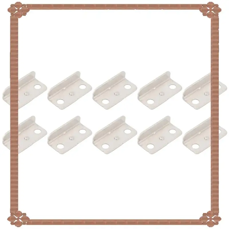 

24-Hour Delivery Home Office Silver Tone Metal Right Angle Drawer Lock Strike Plate