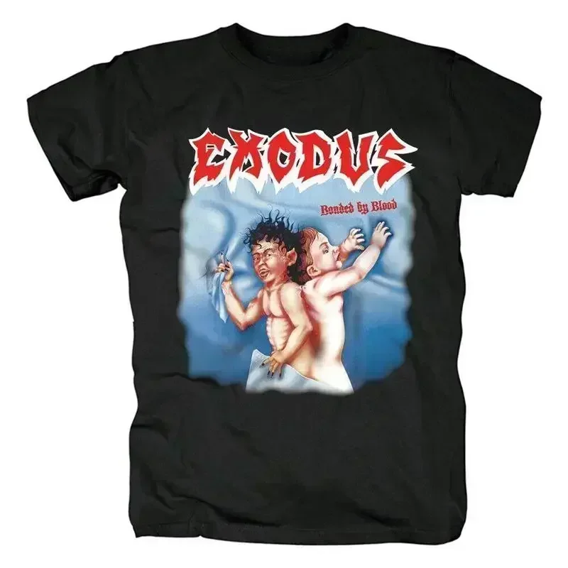 Reprint Exodus Cotton Black S 234Xl T Shirt