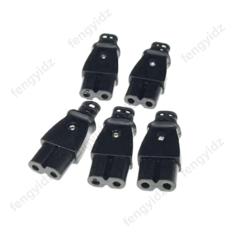 5/10 قطعة C8 ذكر مقبس الطاقة C7 أنثى التوصيل مخرج طاقة جزءا لا يتجزأ من موصل كهربائي موصل 35 مللي متر * 15 مللي متر التيار المتناوب 2.5A 5A 250 فولت