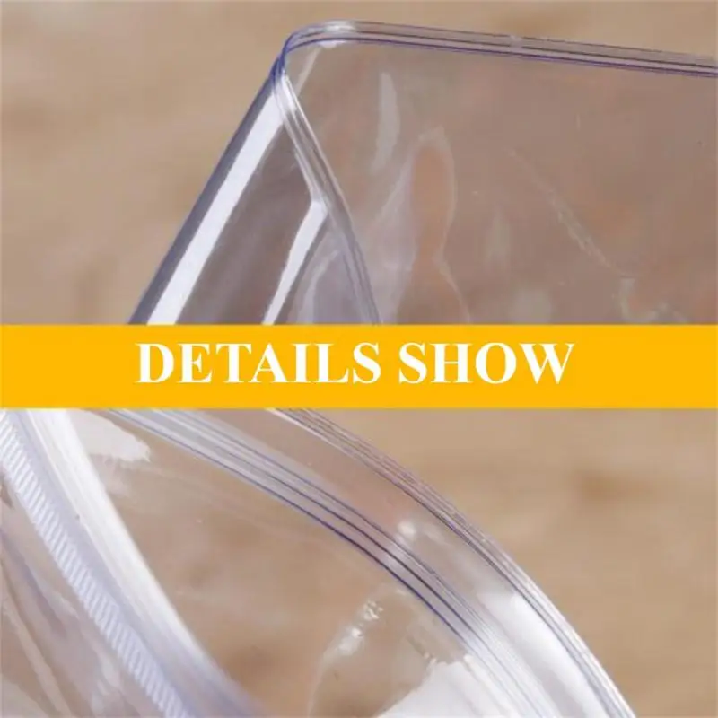 

Simple PVC Storage Bag Anti-oxidation Transparent Jewelry Storage Book Ring Necklace Earring Portable Dustproof Storage Bag