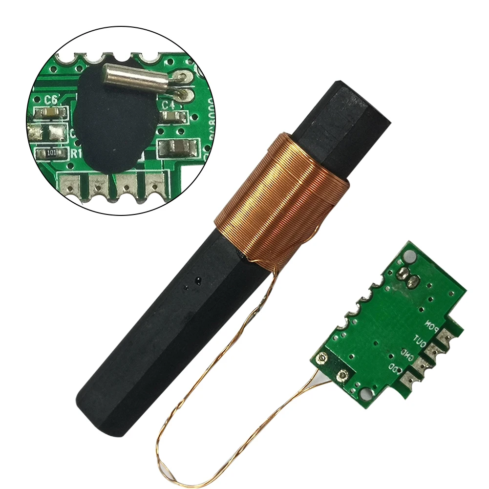 

DCF77ReceiverModuleRadioTime Module Radio Clock Radio Module Antenna 77.5KHz Single Frequency Module Signal Identification