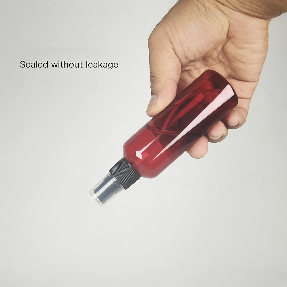 Plastic Spray Bottle Portable Fine Mist Sprayer Amber Atomizer Refillable Refillable Bottles For Travel Skincare Routine