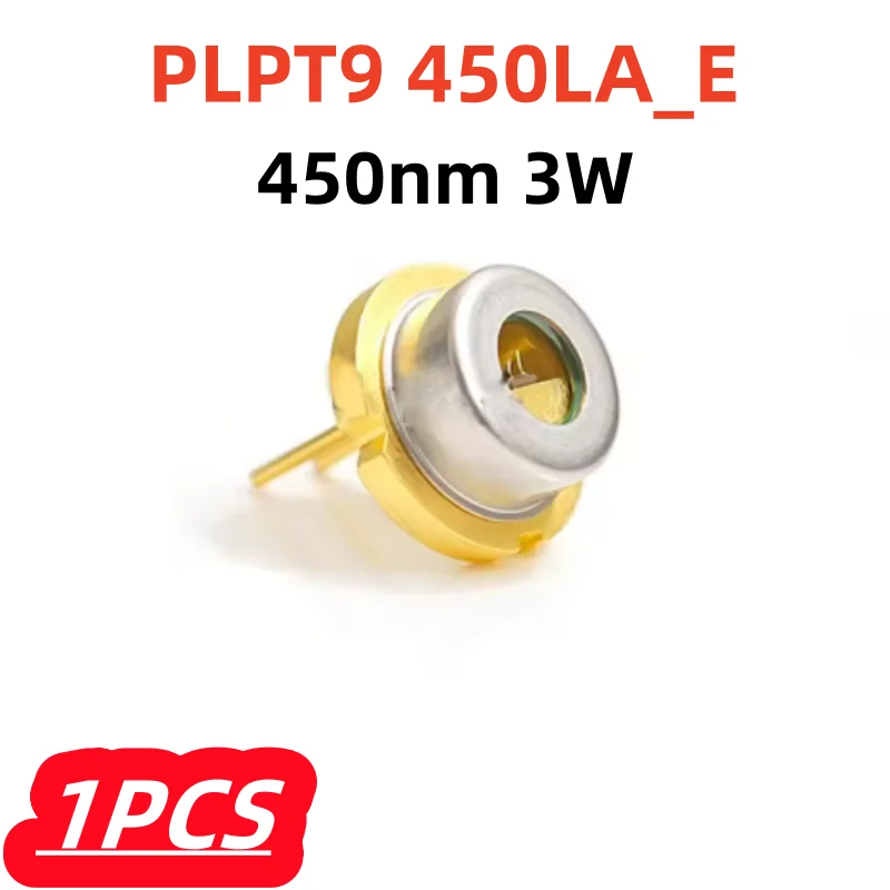 1Pcs/lot 100% New 450nm 3W LD PLPT9 450LA_E High power blue visible light Laser Diode TO-9mm TO90 PLPT9 450LA-E Original