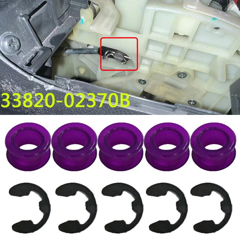 

Автомобильный трос переключения передач, втулка, наконечники, втулка, ремонтный комплект для Nissan Toyota Hyundai Kia Suzuki Lexus Jeep Mazda Fix