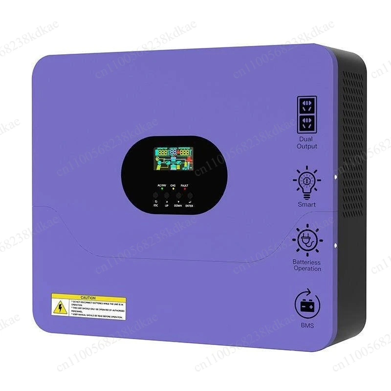 Pure Sine Wave Solar Hybrid Inverter 3.5KW 5.5KW, 220V AC High Efficiency Home Solar Power Inverter