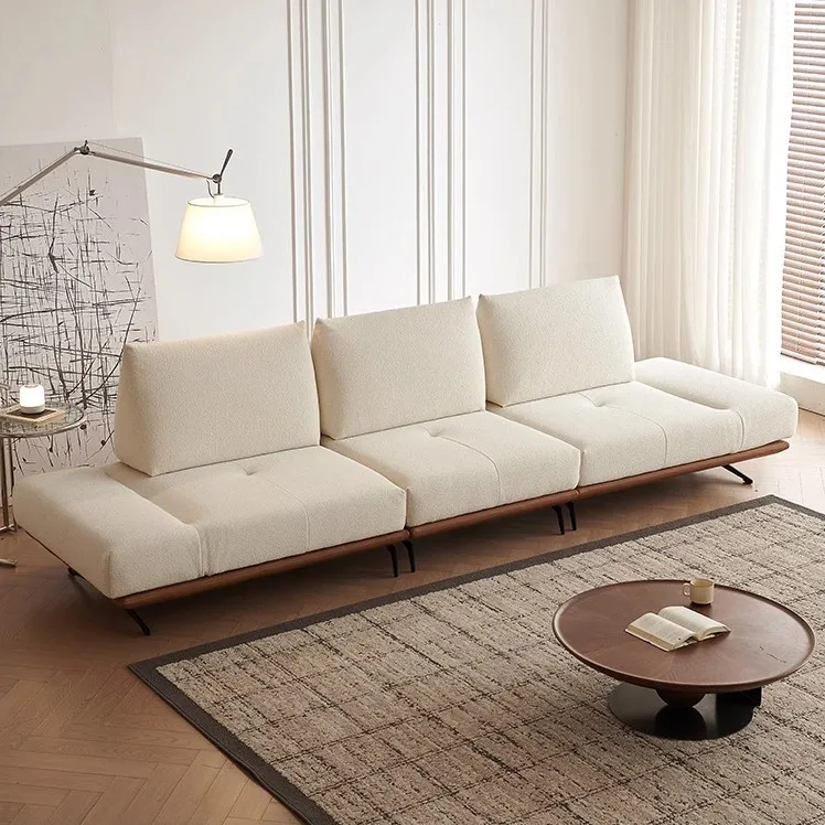 Second-hand style smart island sofa fabric new arrivalfrench cream rotate multifunctional sofa