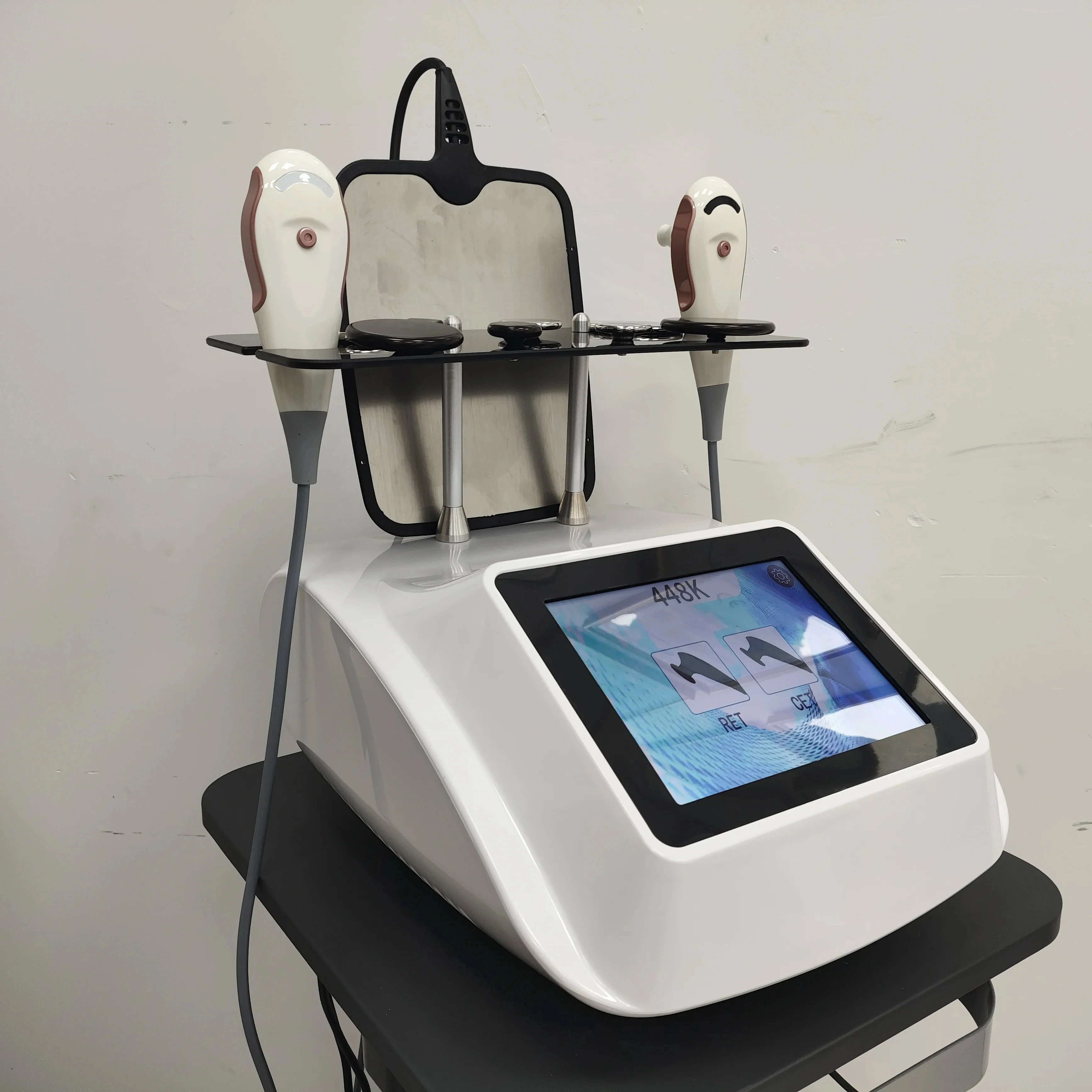 2026 Newnet 448khz Cet Ret Tecar Therapy Equipment Diathermy Body Shaping Slimming Fat Reduction Massage Weight Loss Machine