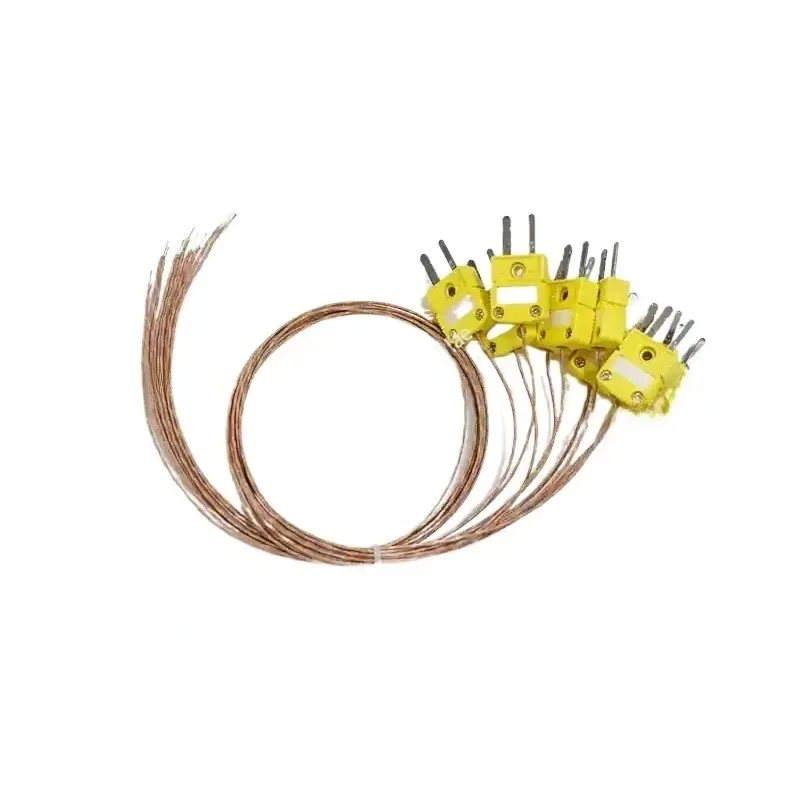 

High temperature resistant glass fiber Temperature measurement line 10pcs/lot GG-K-30-SLE K type thermocouple Temperature line