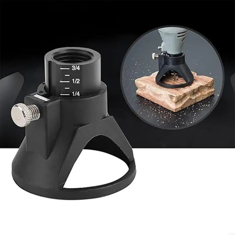 

Rotary Router Milling Cutter Guide Attachment Twist Drill Bit Carving Tool M4YD