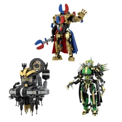 Hot Skibidi Toilet Titans ClockMan 4.0 Clockman Tv Mutated Monitoring King Building Blocks Figure Toy Drillman Speaker Man G Man