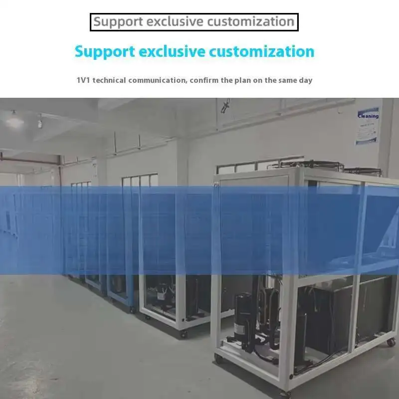 Réservoir d'eau à circulation industrielle Intelligent, Film soufflé, refroidisseur refroidi par Air, moule d'injection à refroidissement rapide