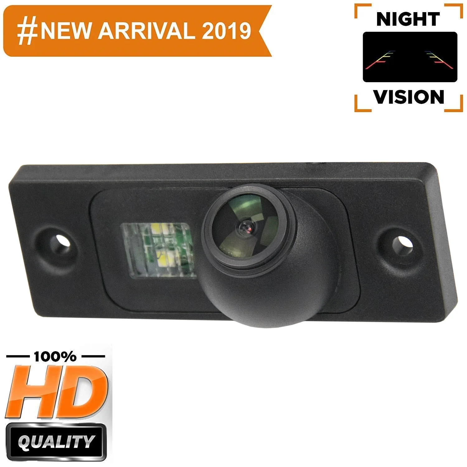 

HD 1280*720P Reversing Backup Night Vision Camera for T5 Transporter Sharan Touran Caddy Golf T28 T30 Passat B5 SKODA Superb