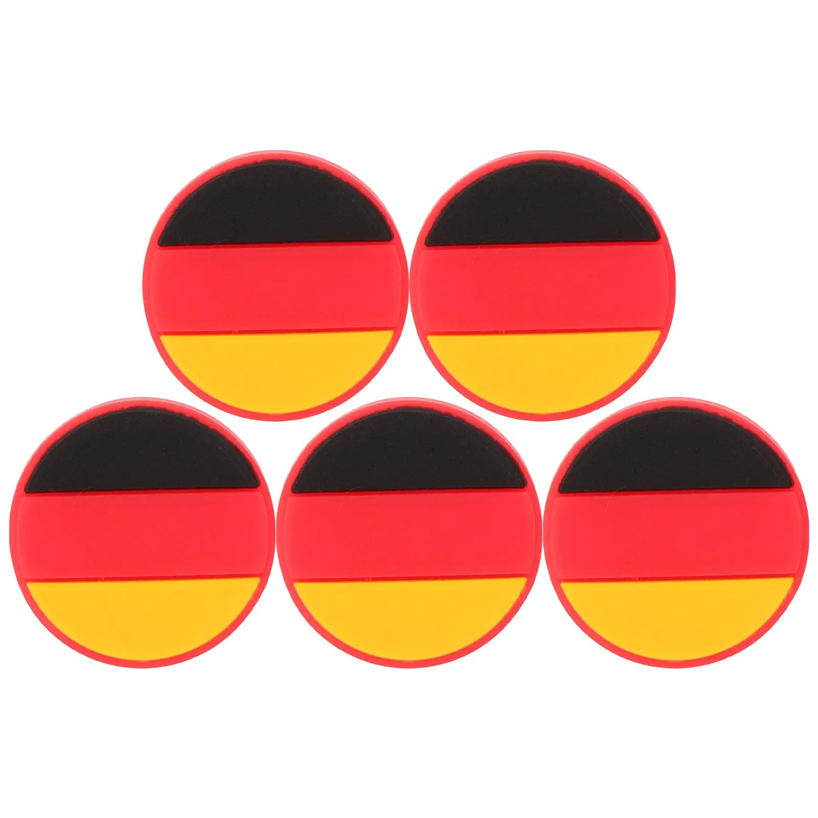 

5Pcs Tennis Racket Dampeners Silicone Shock Absorbers Vibration Dampener Tennis Racquet Accessories for Stable Play