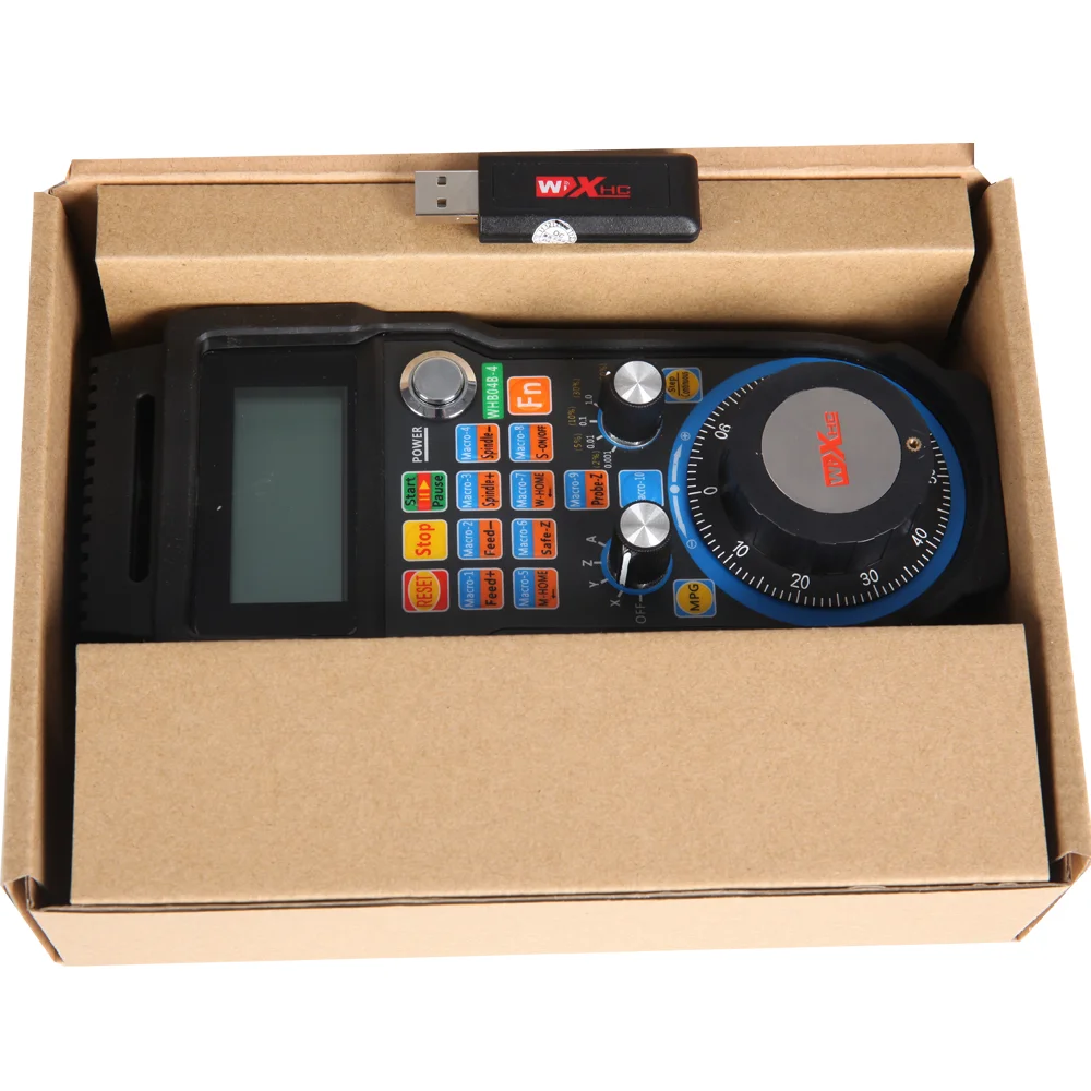 XHC mach3 3/4/6 axis Control Panel Kit  cnc motion controller with control panel and  breakout board and wireless mpg pendant