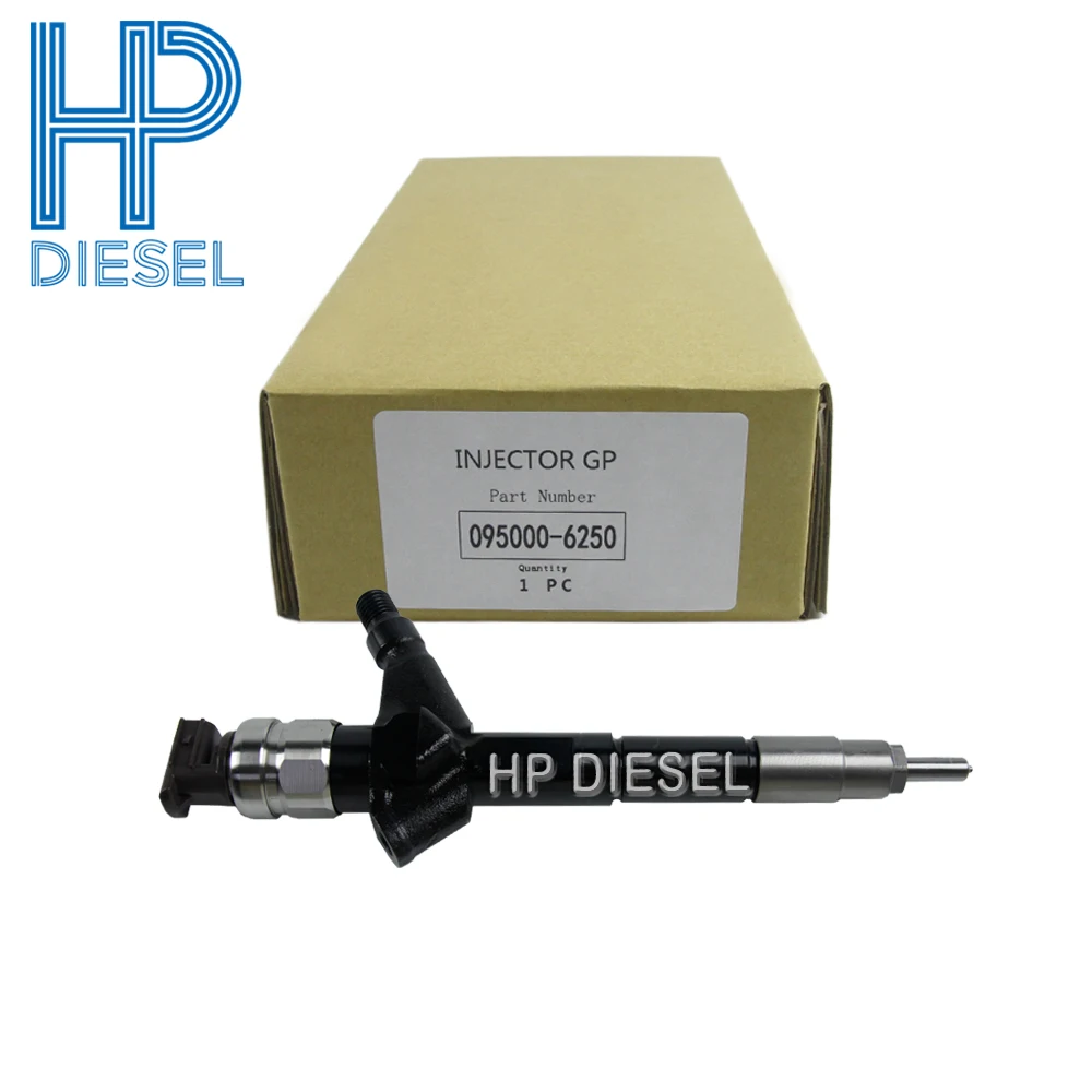 6pcs/lot Fuel Injector for NAVARA Pathfinder YD25, Common Rail System, New, 095000-6250, 16600EB70D,