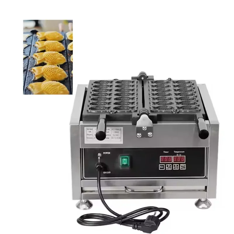 

High Quality Stainless Steel Electric Fish and Ice Cream Cone Maker for Home and Restaurant Use 220V Power