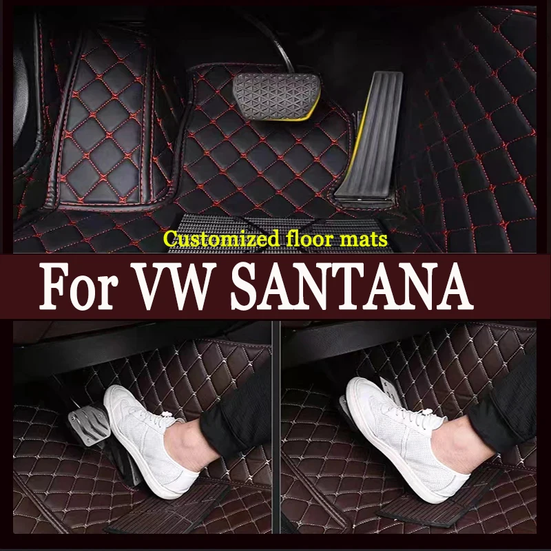 

Car Floor Mats For VW VW SANTANA 1999 2000 2001 2002 2003 2004 2005 2006 2007 Custom Auto Foot Pads Interior Accessories
