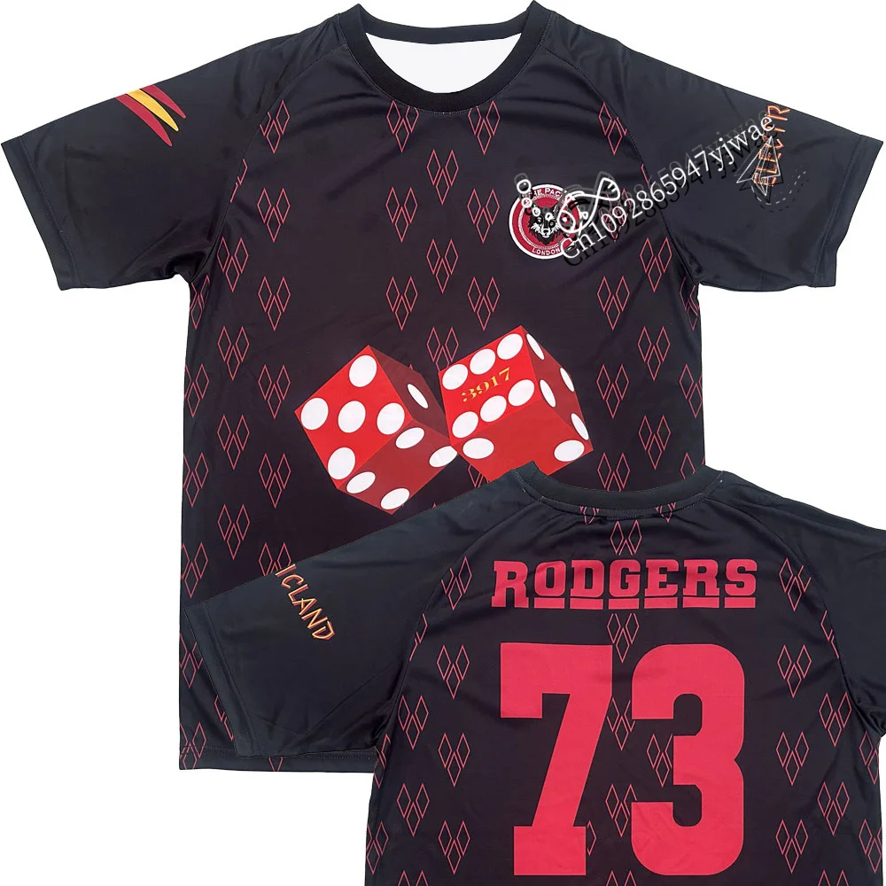 Inspired By Bad Company Paul Rodgers Football Jersey Fan Gift Tee Round Neck Quick Drying Shirt Summer Men Women Beach T-Shirt