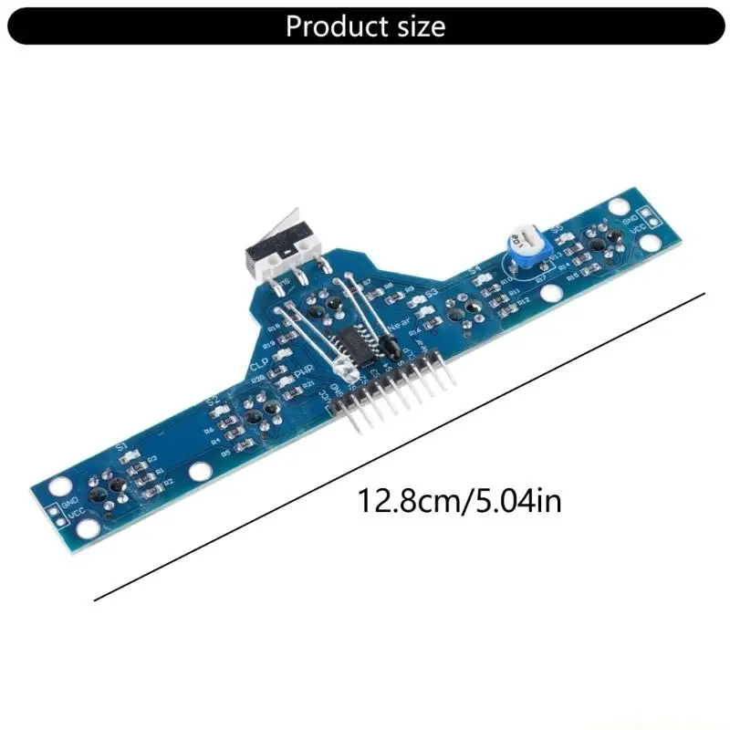 Five Way Line Trackings Module for Robots and Car with Adjustable Sensitivity and High Precisions Sensorings