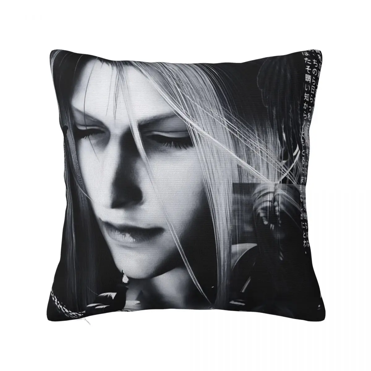 Sephiroth Finals Fantasys Pillowcase Soft Polyester Cushion Cover Decor Pillow Case Cover Bed Square 40X40cm