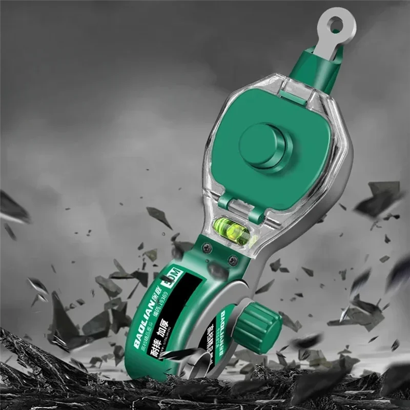 Woodworking Ink Fountain Automatic Drawing Line Marker Carpentry Building Construction Ground Marking Scriber-A76Z