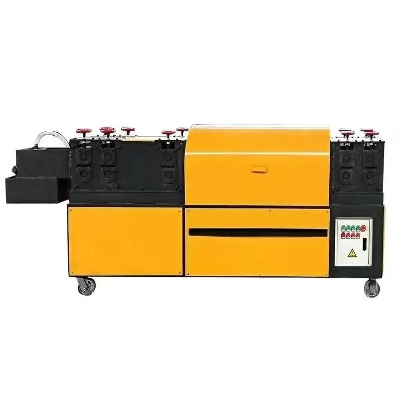 Steel Pipe Straightening Rust   and Painting Integrated Machine Scaffolding and Greenhouse Pipe Straightening Machine