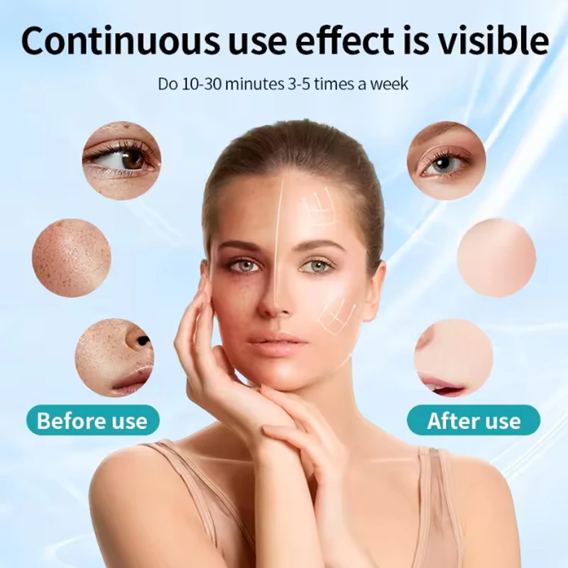 赤色光マスク内蔵バッテリーフェイスマスク 3 色 USB プラグ 460NM 590NM 630NM 850NM アイスフェイシャルイエローブルー LED 赤色光療法