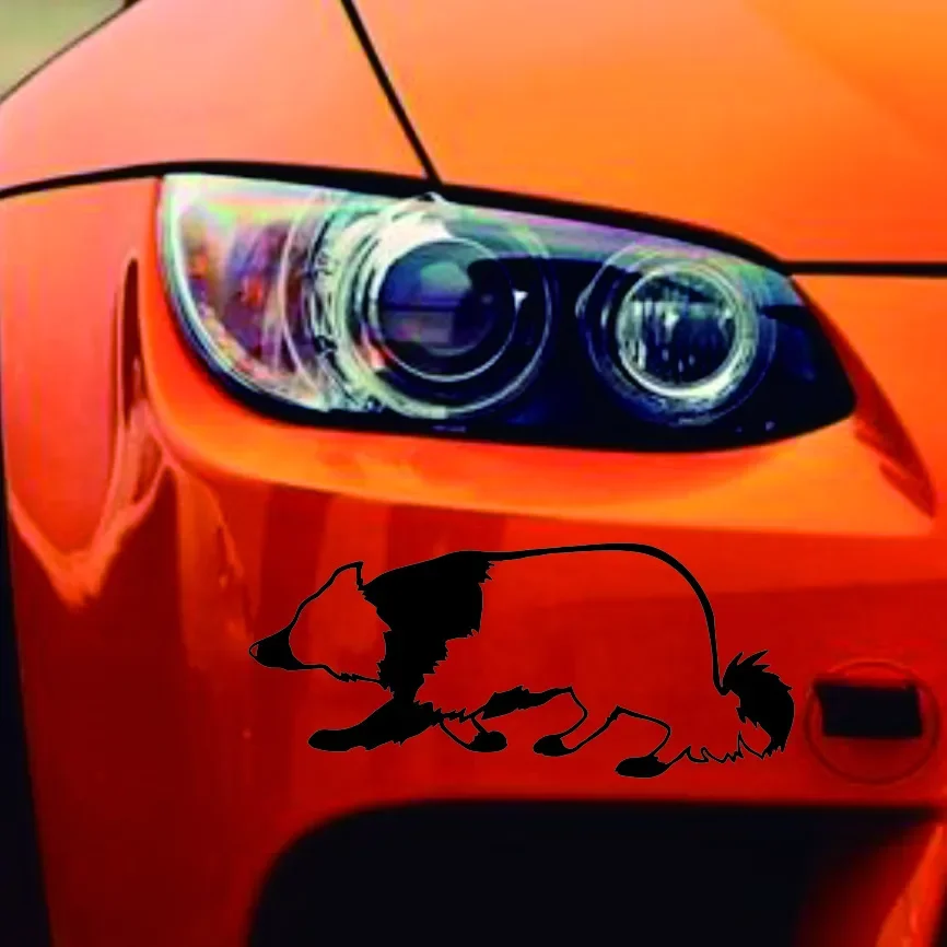 Fuzhen Boutique Decals Exterior Accessories Border Collie Bumper Sticker Border Collie Decal Dog Breed Sticker Stockdog Decal