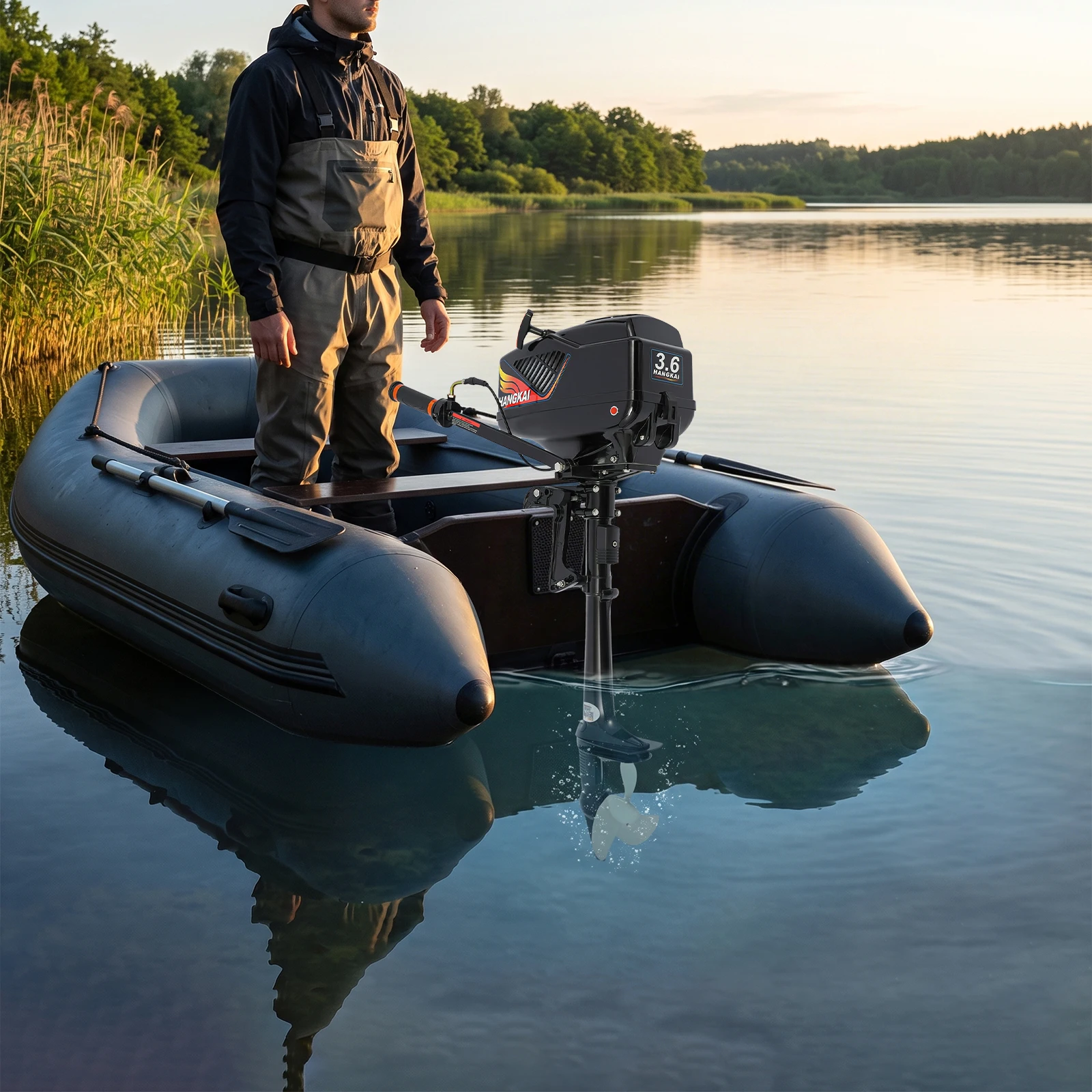 Motore Fuoribordo a Benzina, M - Fishing Boat Trolling Motor recensione e prezzo