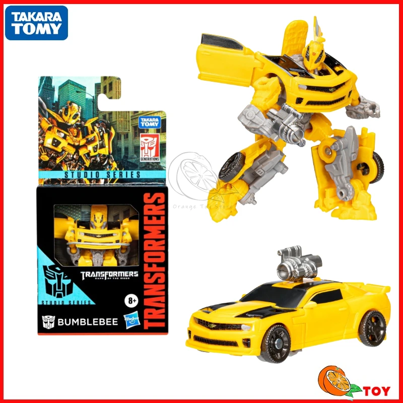 In stock Takara Tomy Transformers toys Studio Series Core Class Bumblebee Model Robot Collection Action Figures Toys Gifts Hobby